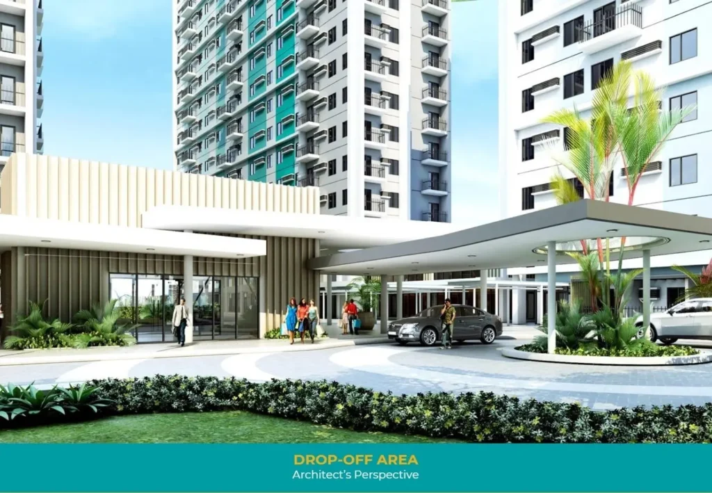 DROP OFF AREA Casa Mira Towers Mandaue