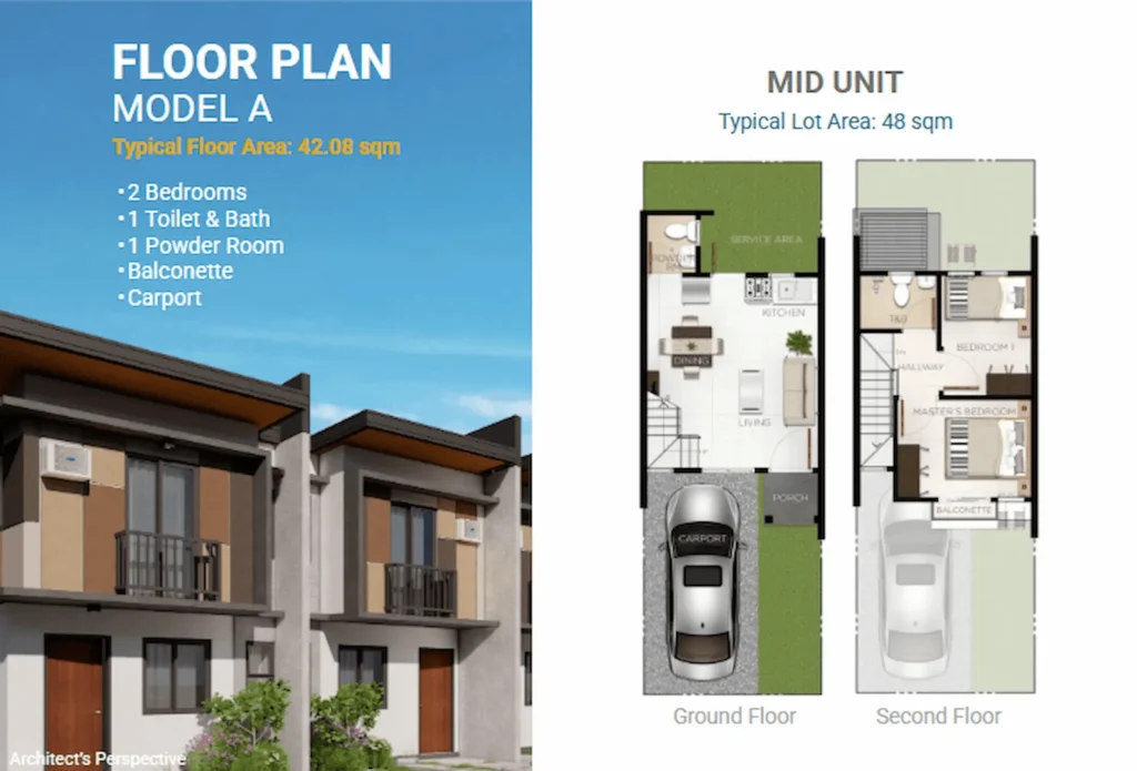 Casa Mira Homes Floor Plan Model A