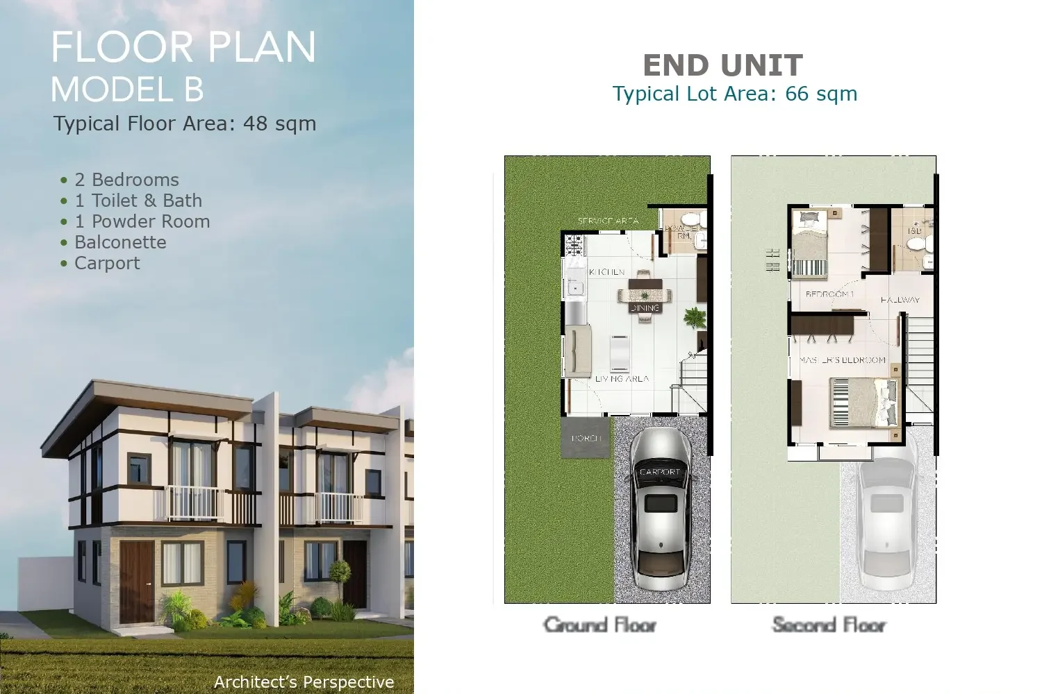 Casa Mira Iloilo End unit model B