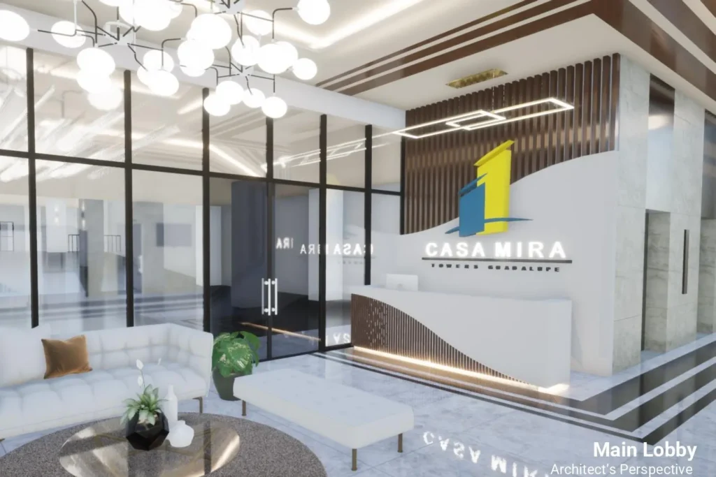 Casa Mira Towers Guadalupe front desk